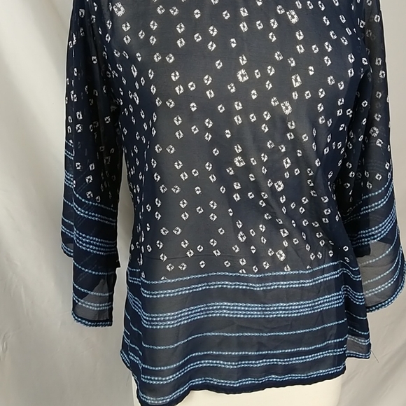 Small sheer blue tunic - Picture 2 of 6